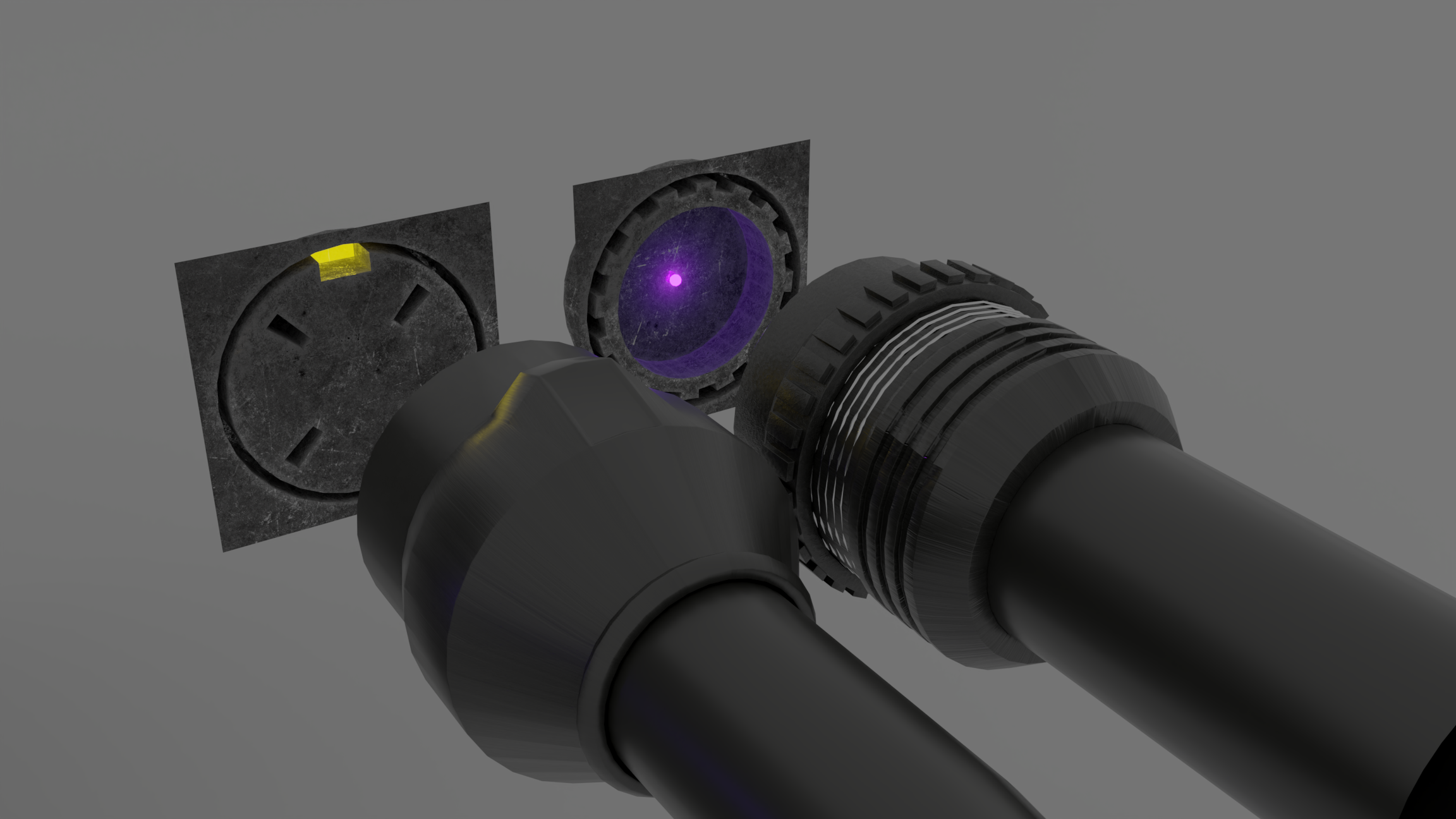 Fluid/Power Connector Plugs & Matching Sockets